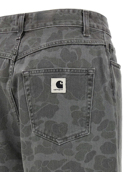 Carhartt Wip Gray Organic Cotton Tapered Jeans
