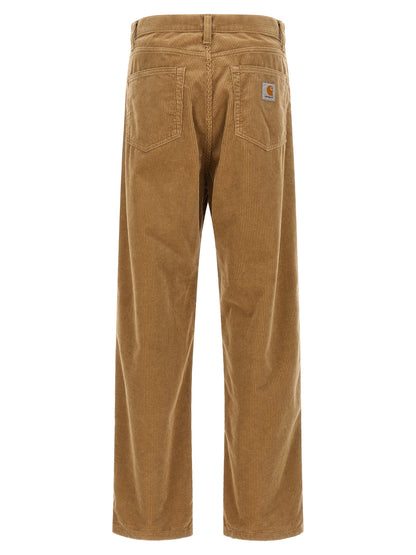 Carhartt Wip Beige Cotton Casual Pants