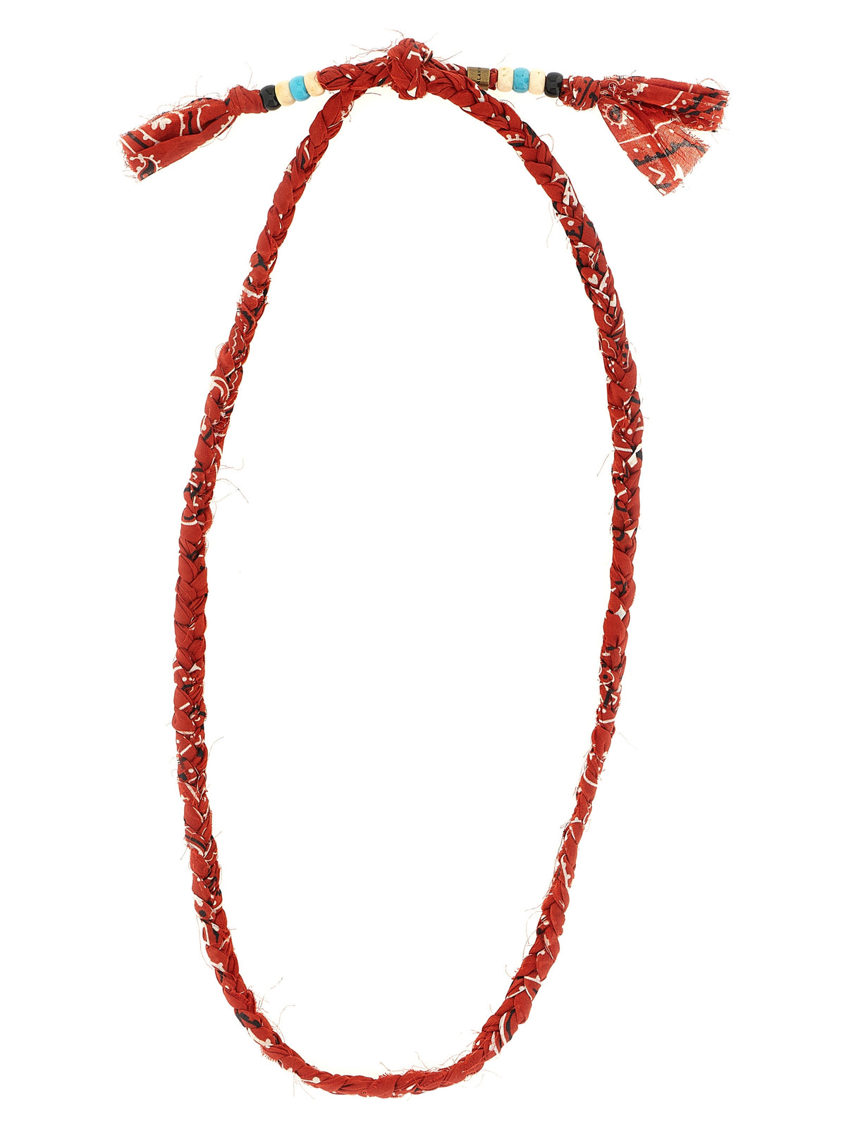 Alanui Red Cotton Necklace
