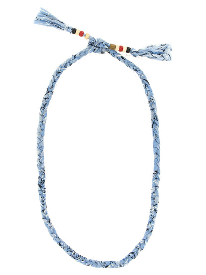 Alanui Blue Cotton Necklace