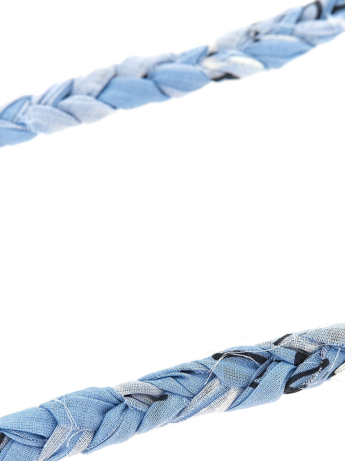 Alanui Blue Cotton Necklace