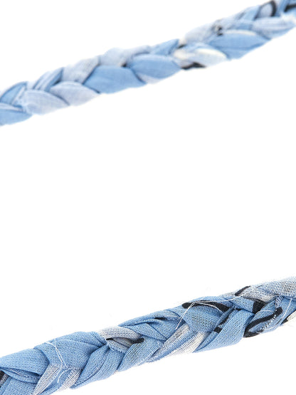Alanui Blue Cotton Necklace