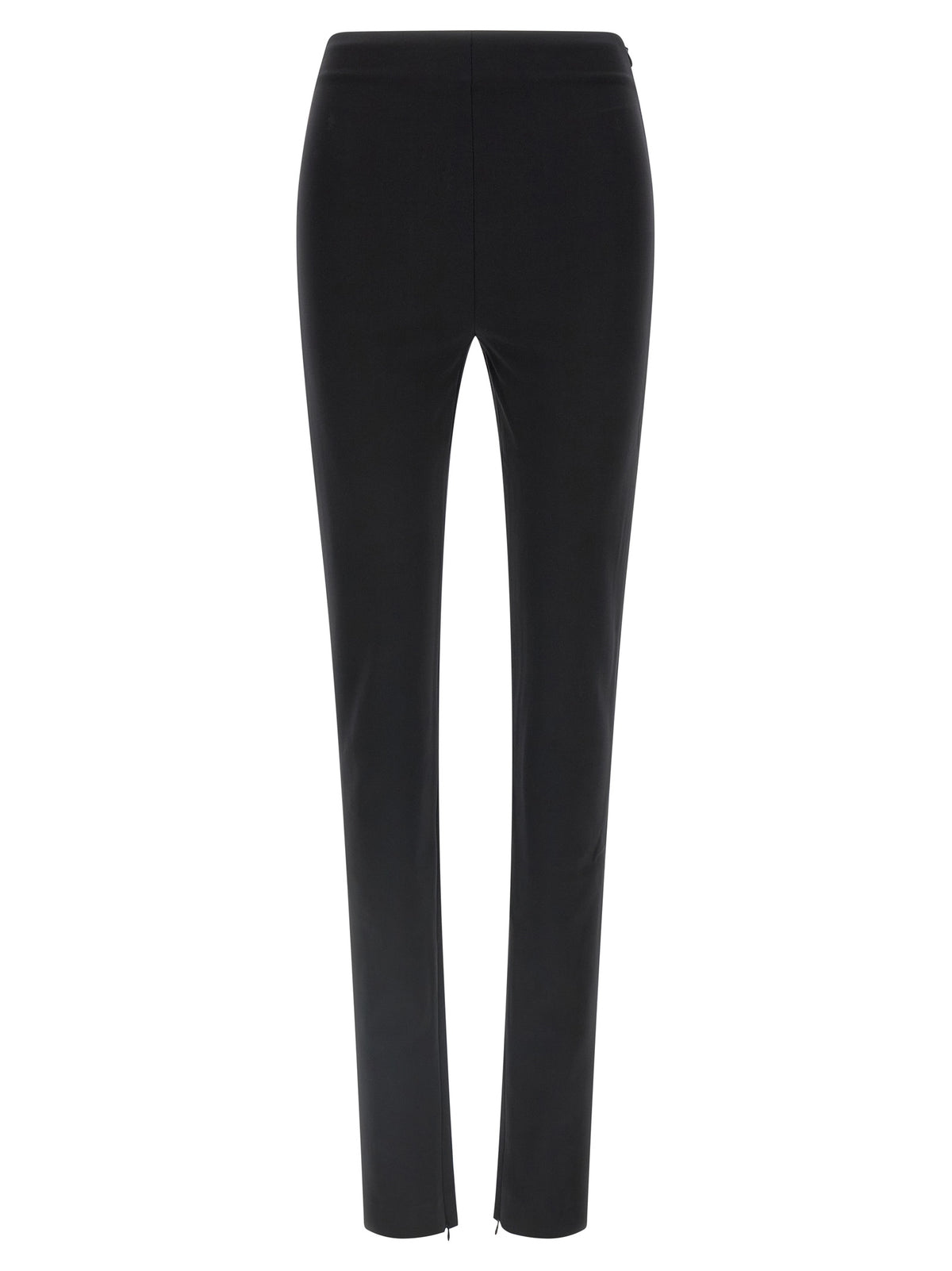 The Andamane Black Viscose Leggings
