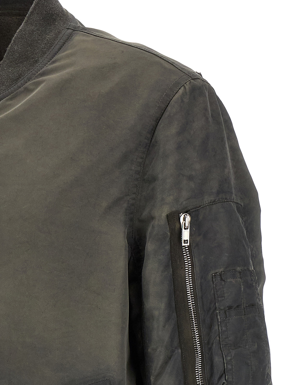 DRKSHDW Gray Nylon Bomber