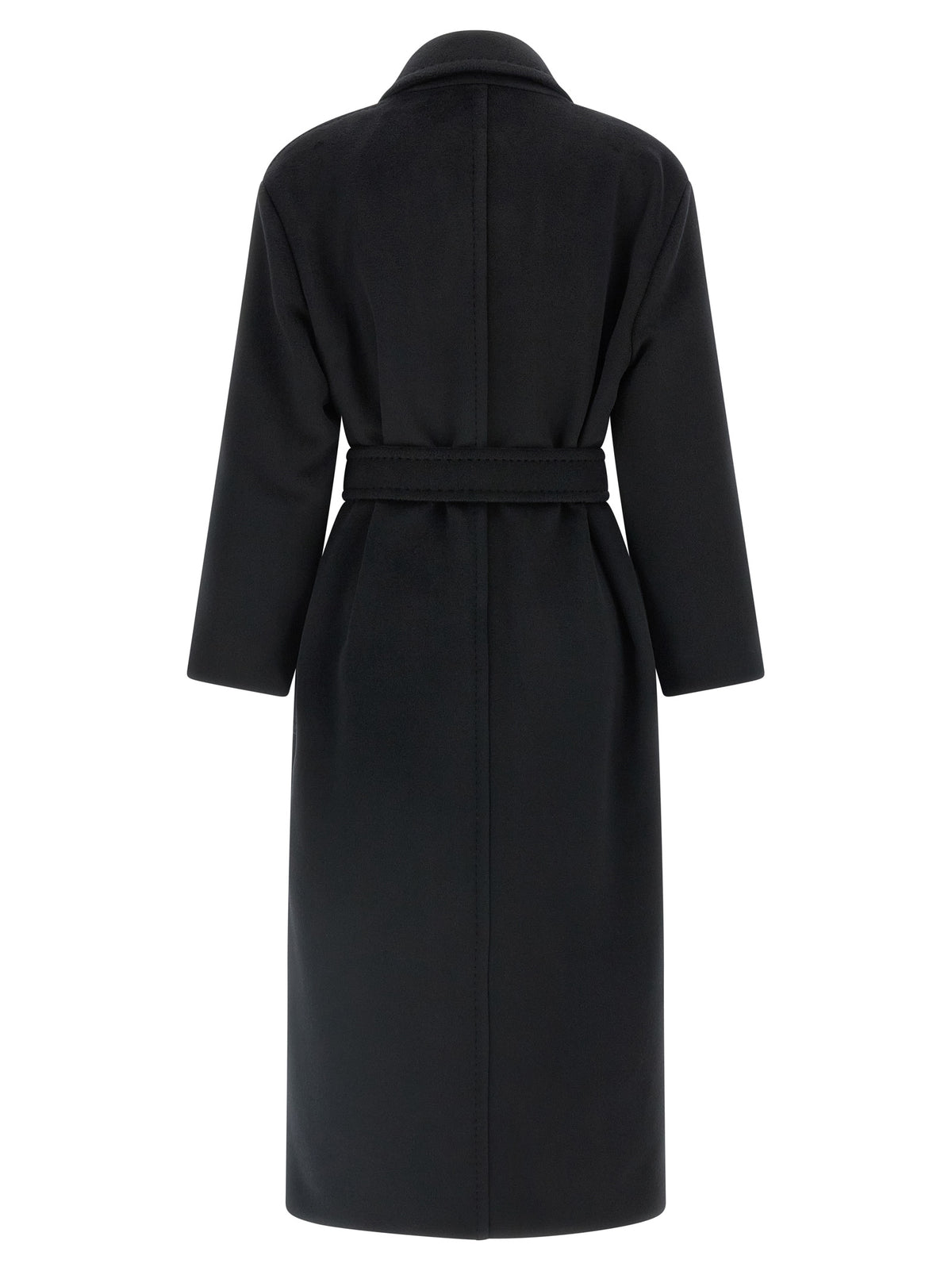 Max Mara Women's Wool Overcoat - Black