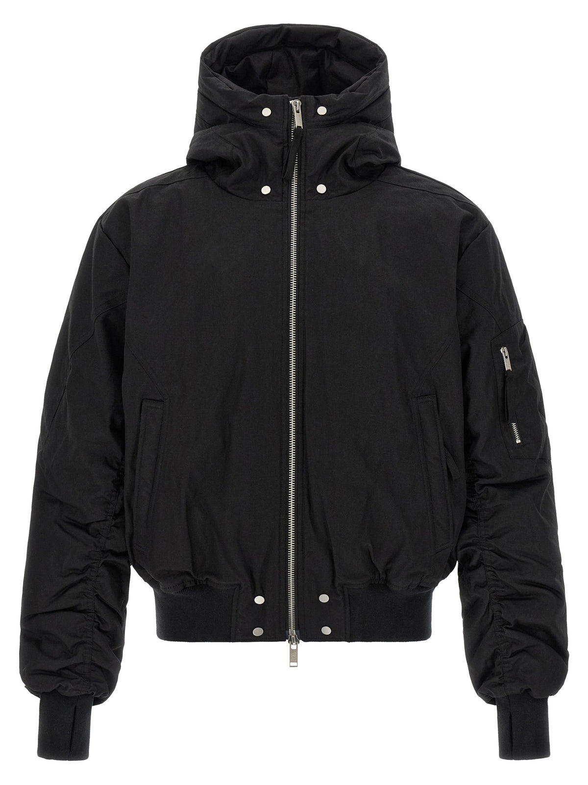 Thom Krom Black Cotton Bomber