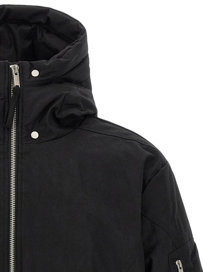 Thom Krom Black Cotton Bomber