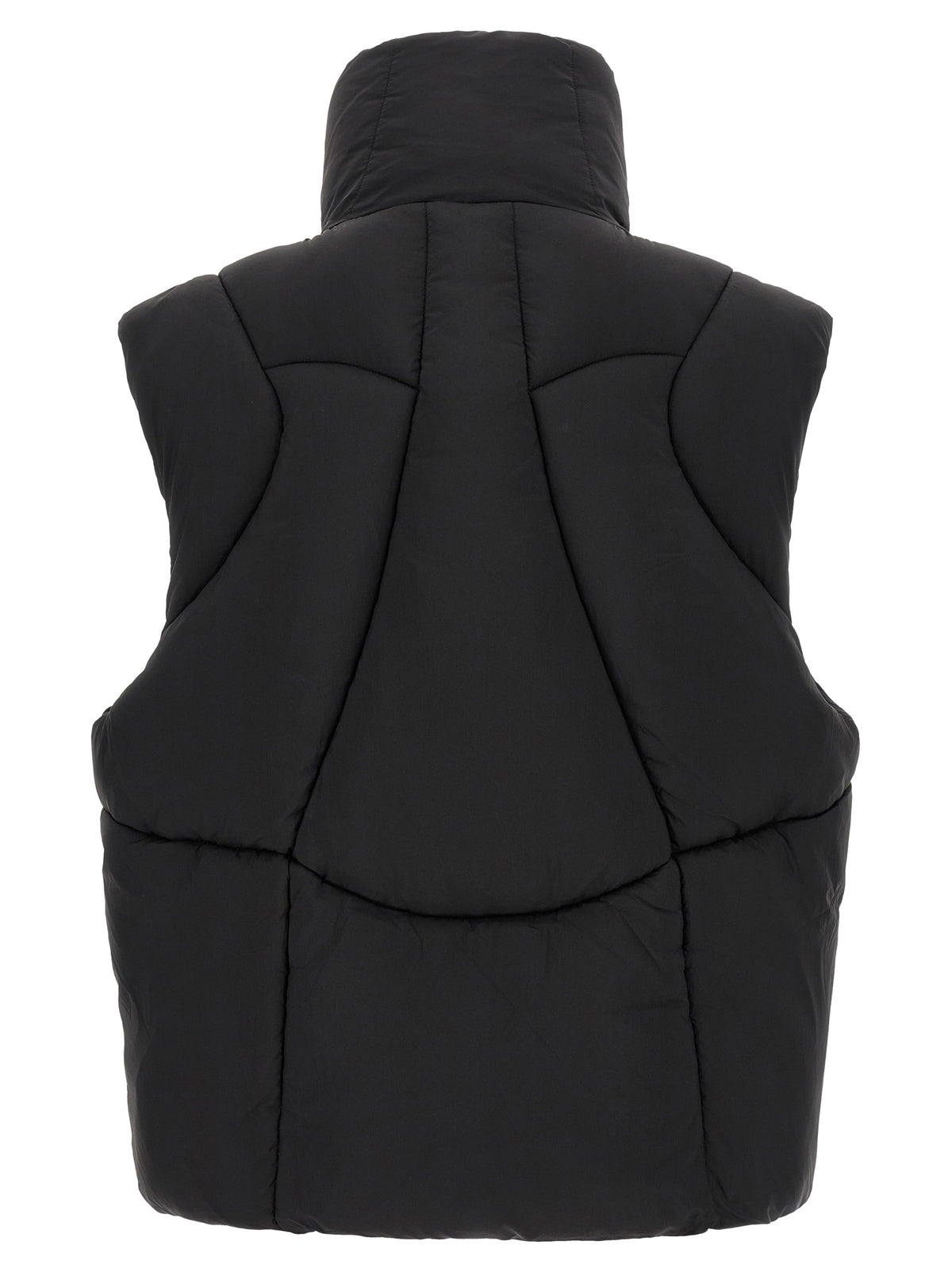 Thom Krom Black Nylon Sleeveless Jacket