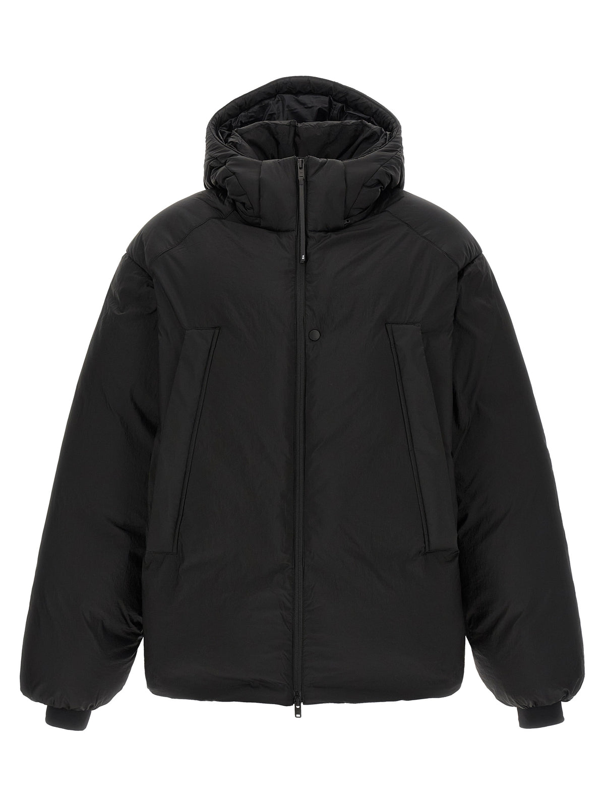 Y-3 Black Recycled Polyamide Full-Length Jacket