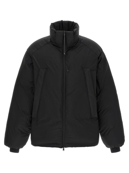 Y-3 Black Recycled Polyamide Full-Length Jacket