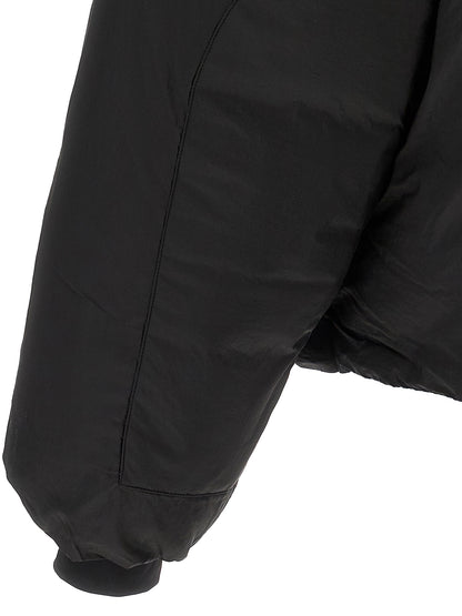 Y-3 Black Recycled Polyamide Full-Length Jacket