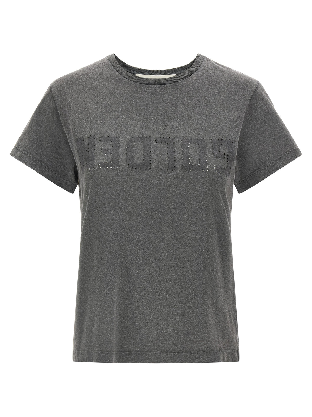 Golden Goose Gray Cotton T-Shirt