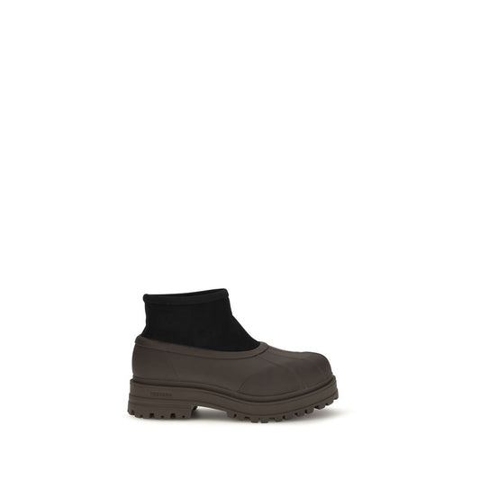 TRETORN Brown Rubber Ankle Boots