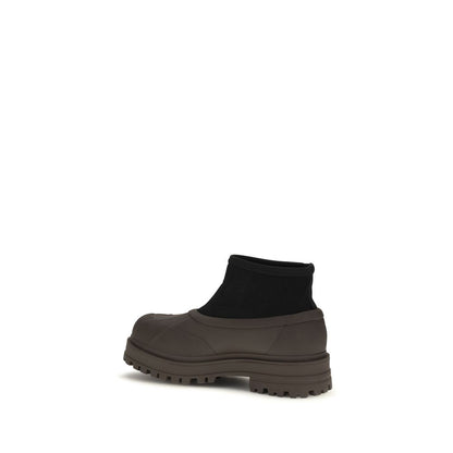 TRETORN Brown Rubber Ankle Boots