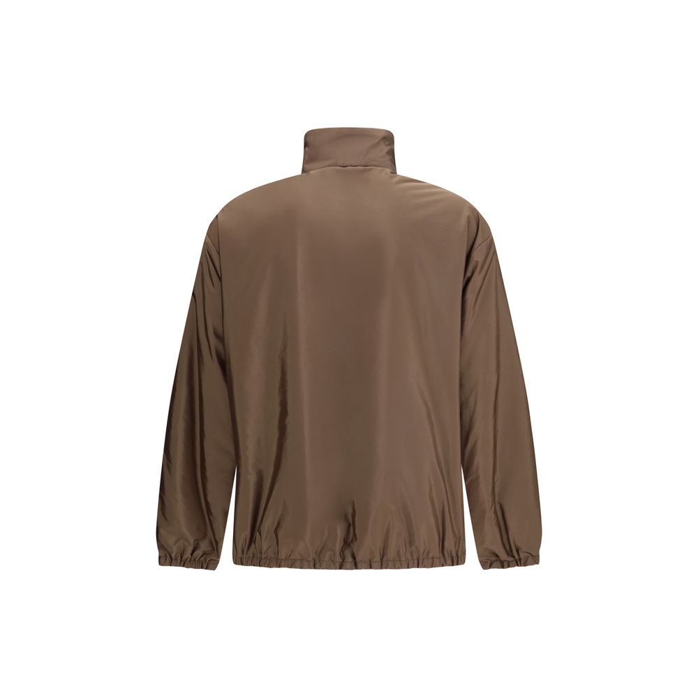 Prada Multicolor Recycled Polyamide Full-Length Jacket