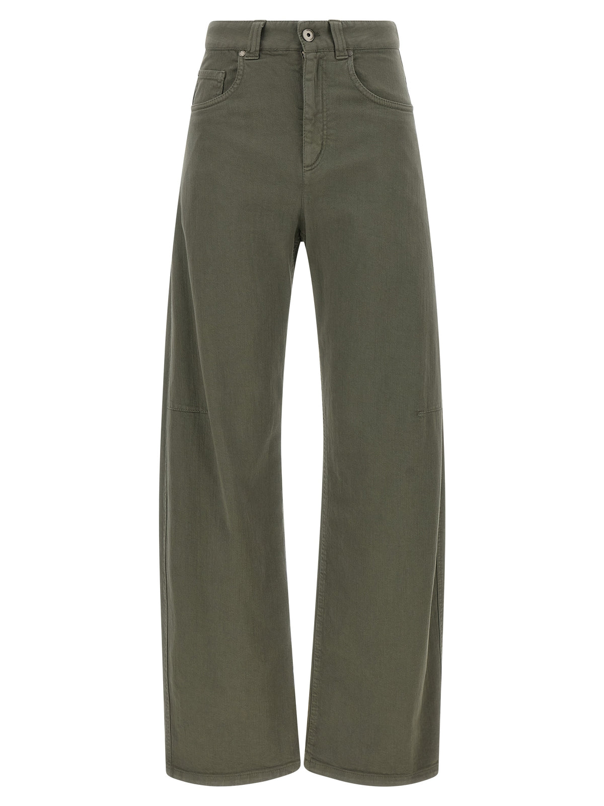 Brunello Cucinelli Bicolor Cotton Jeans Denim