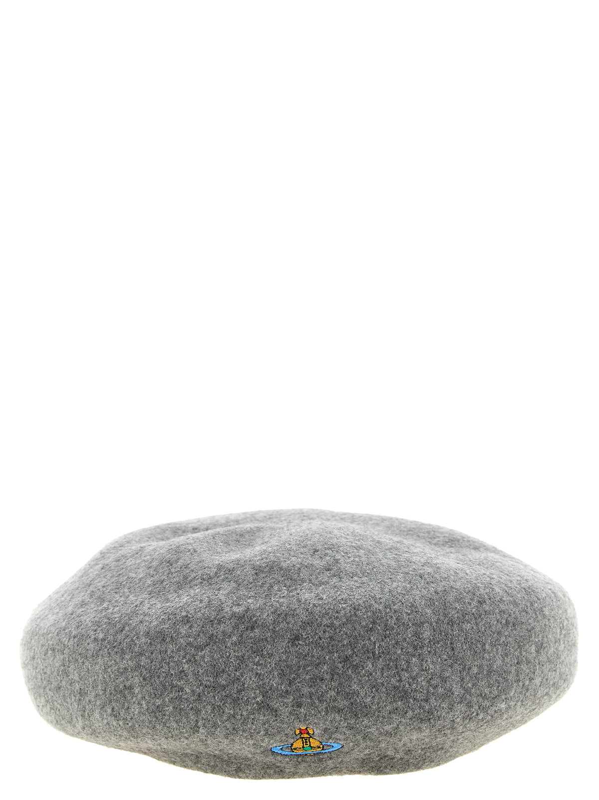 Vivienne Westwood Gray Wool Fatcap Hat