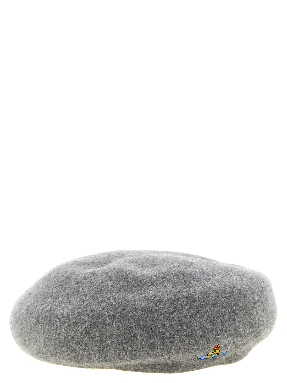 Vivienne Westwood Gray Wool Fatcap Hat