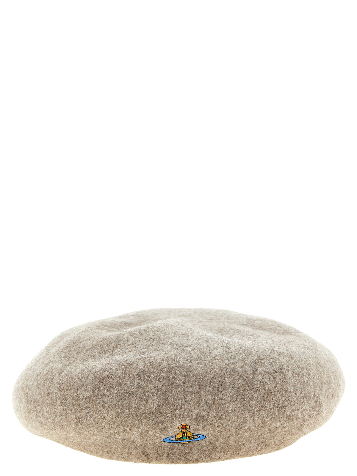 Vivienne Westwood Beige Wool Beanie