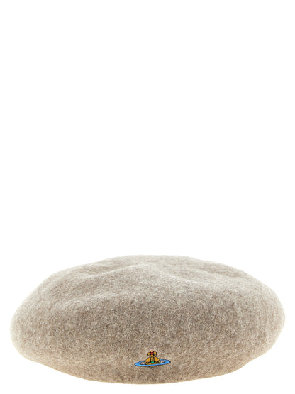 Vivienne Westwood Beige Wool Beanie