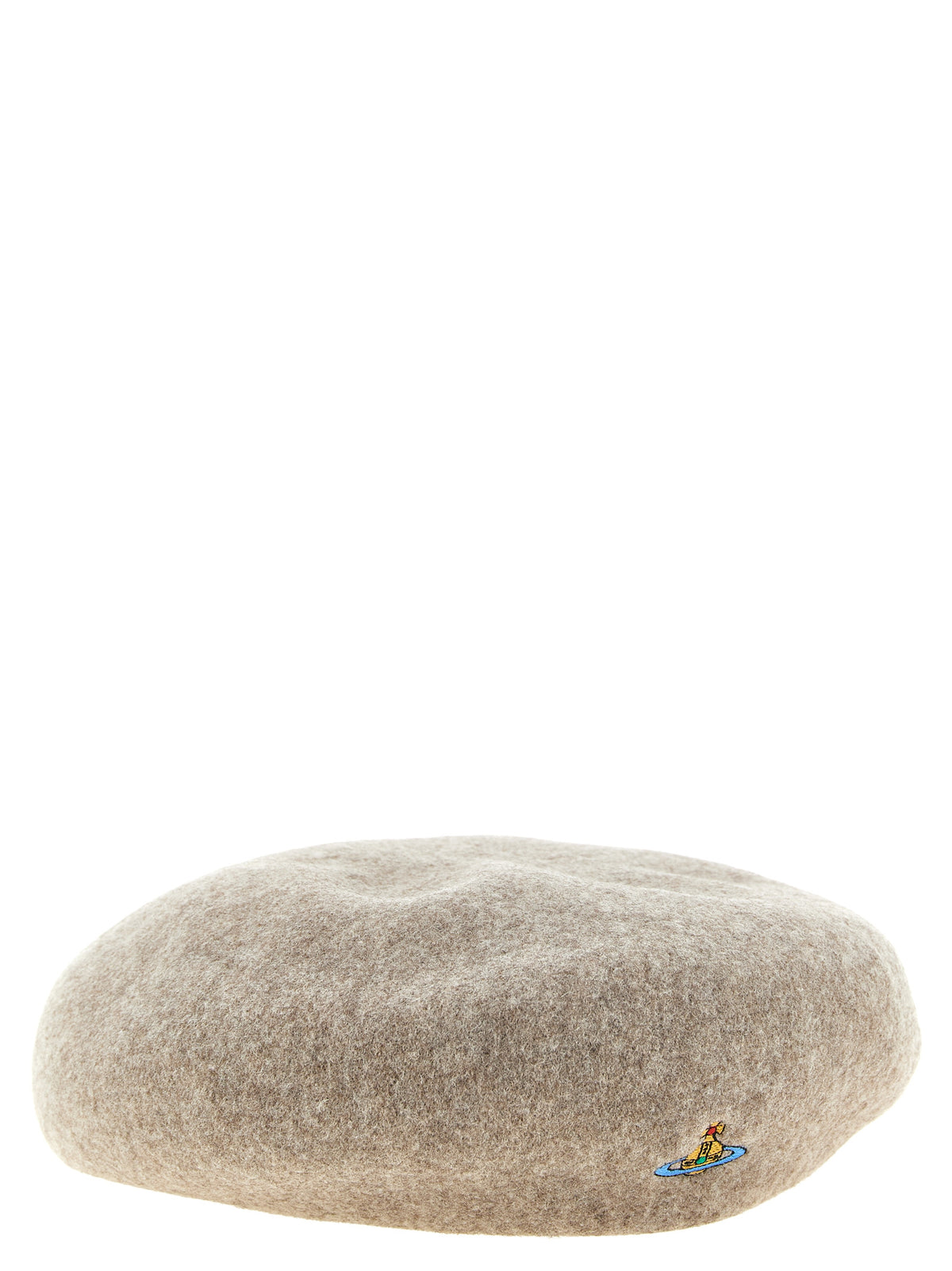 Vivienne Westwood Beige Wool Beanie