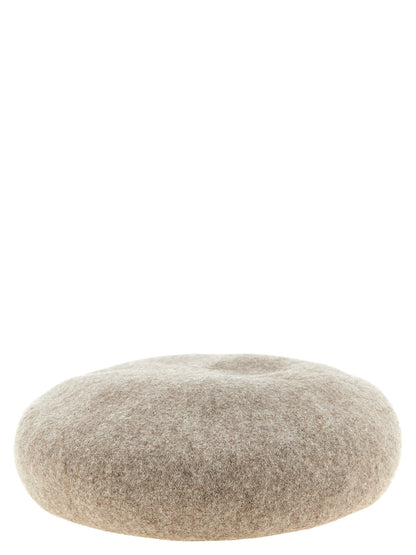 Vivienne Westwood Beige Wool Beanie