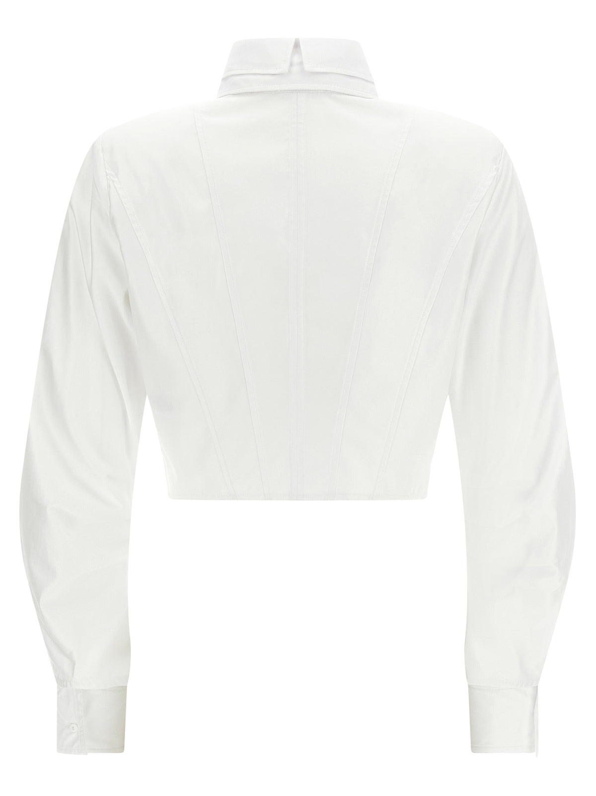 Elisabetta Franchi White Cotton Blouse