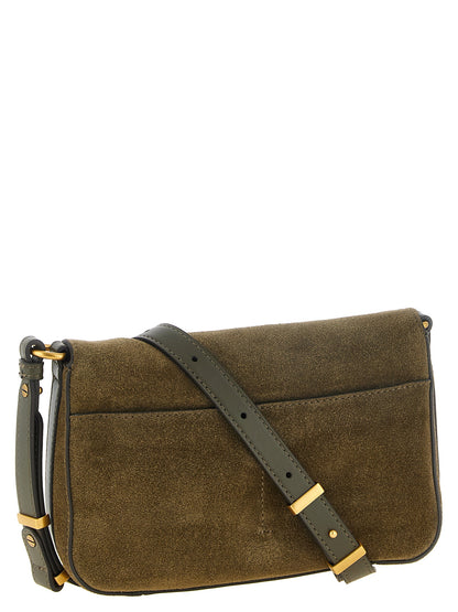 PINKO Bicolor Calfskin Crossbody Bag