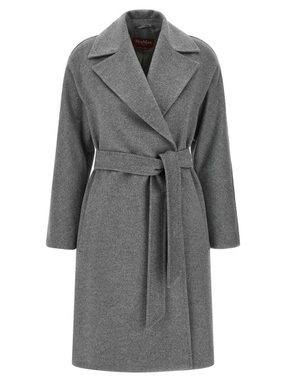 Max Mara Gray Wool Coat