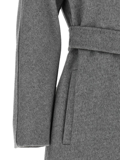Max Mara Gray Wool Coat