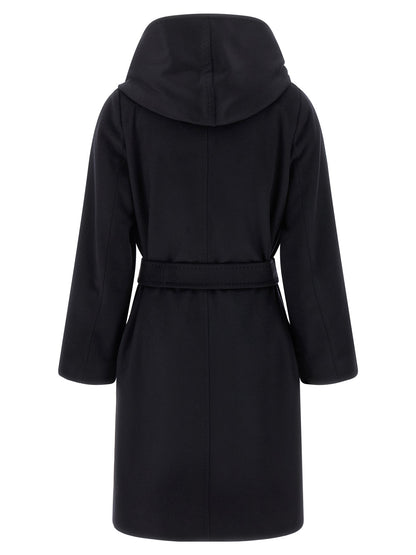Max Mara Blue Wool Coat