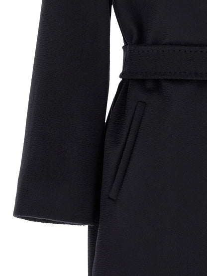 Max Mara Blue Wool Coat