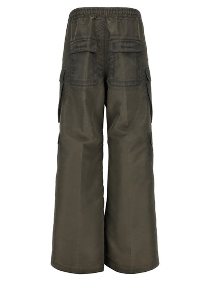DRKSHDW Gray Nylon Cargo Pants