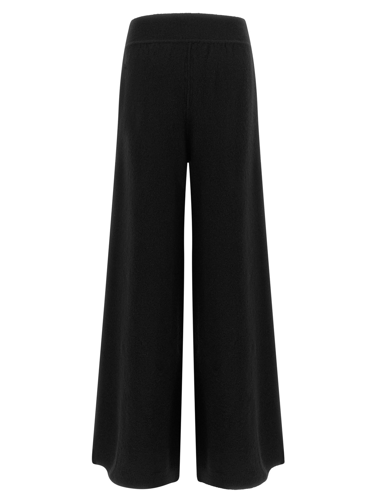 Rick Owens Black Cashmere Casual Pants