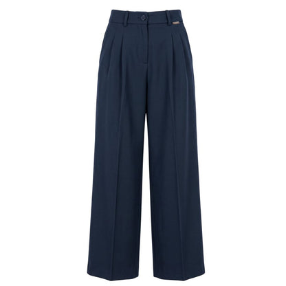 Baldinini Trend Blue Viscose Women Pants