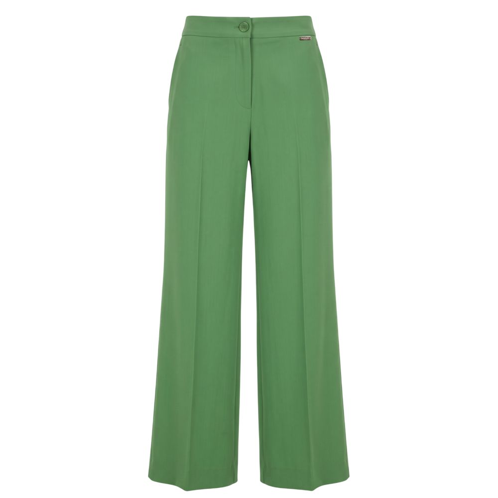 Baldinini Trend Green Polyester Women Pant