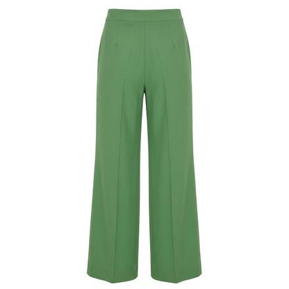 Baldinini Trend Green Polyester Women Pant