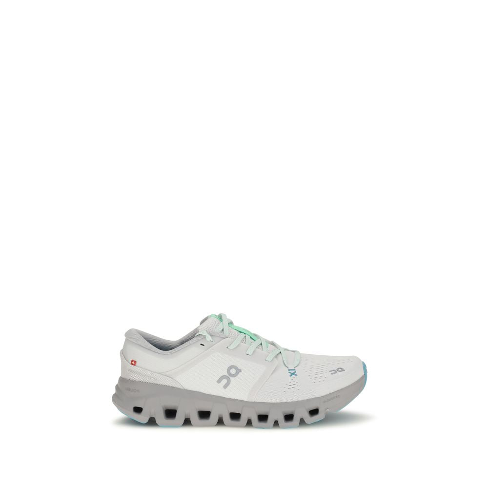 Athletic Sneakers by ON for men in mesh fabric white showcases an impeccable silhouette, defined by an impeccable athletic style design that perfectly captures the essence of the Men's Athletic Mesh Fabric Sneakers.