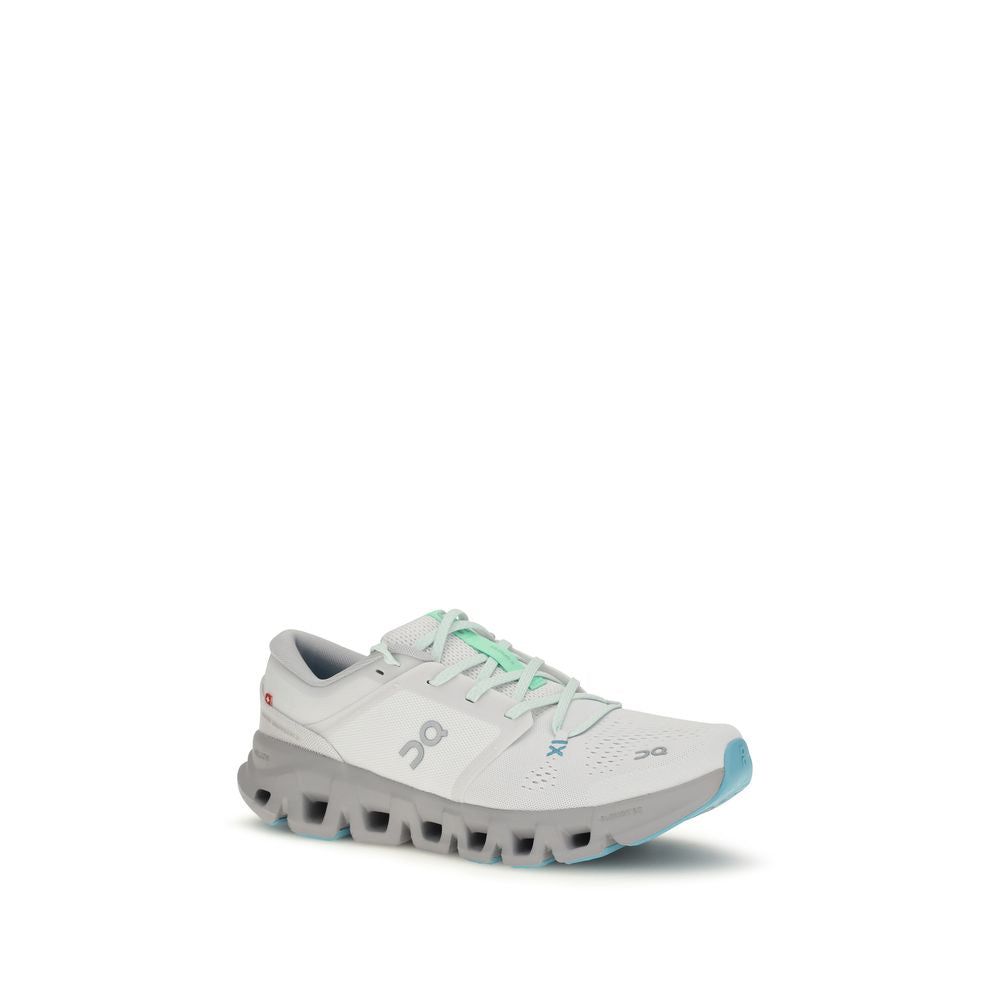 Athletic Sneakers by ON for men in mesh fabric white showcases an impeccable silhouette, defined by an impeccable athletic style design that perfectly captures the essence of the Men's Athletic Mesh Fabric Sneakers.
