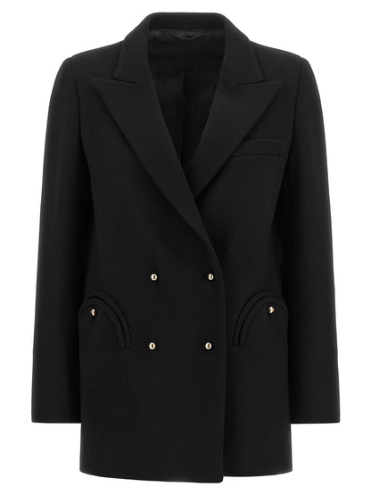 Blazé Milano Black Virgin Wool Blazer