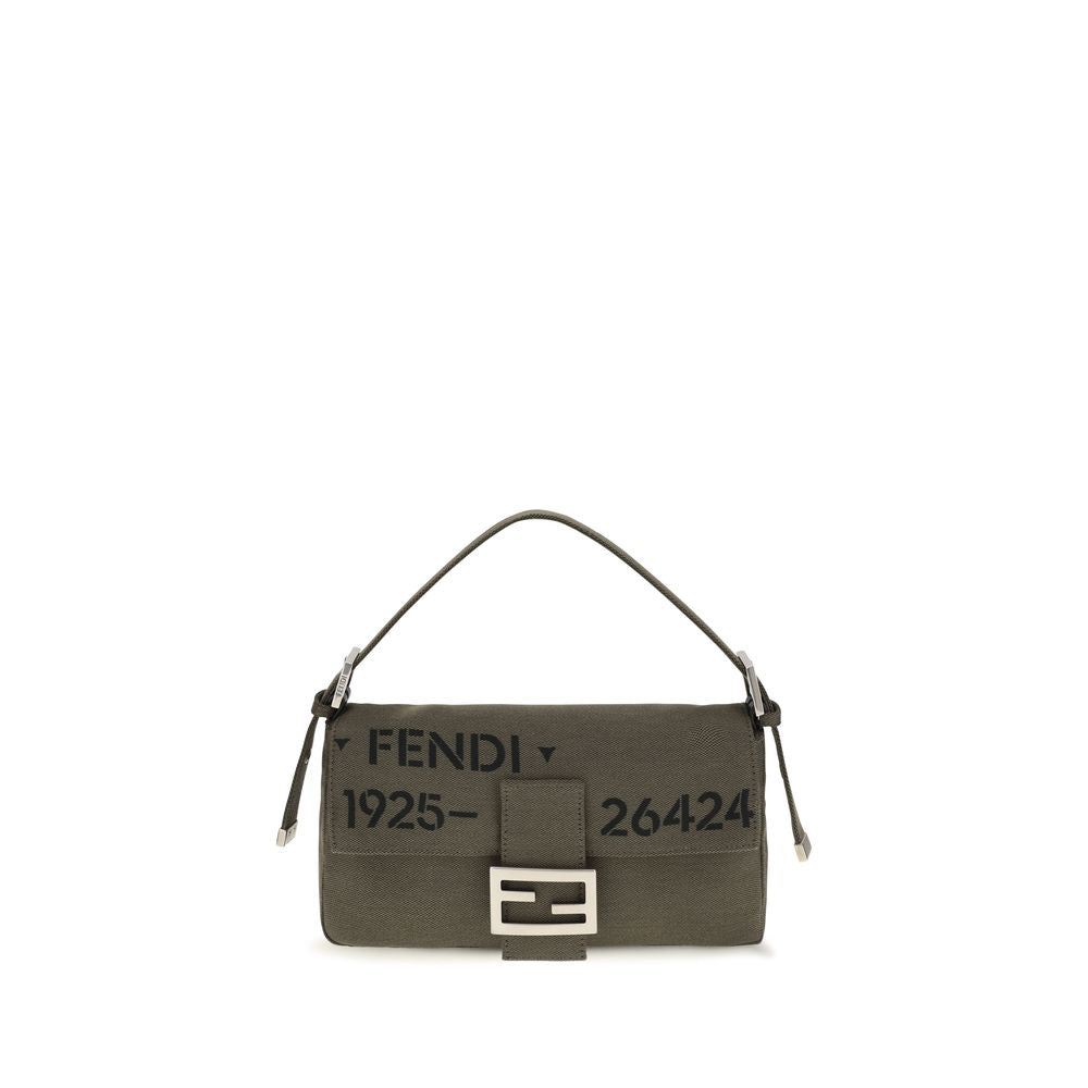 Fendi Bicolor Polyester Shoulder Bag