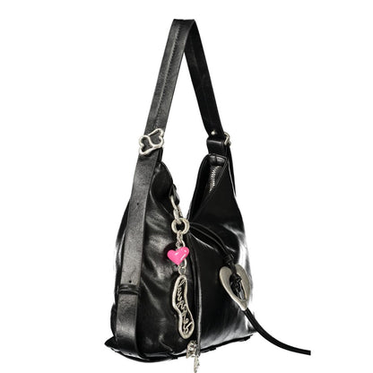 Desigual Nero Polyurethane Women's Bag With Adjustable Shoulder Handle
