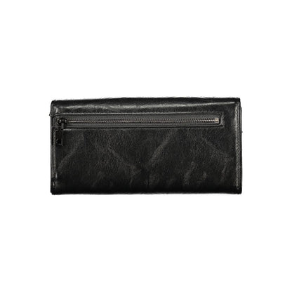 Desigual Black Polyurethane Women Wallet