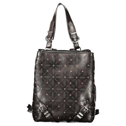 Desigual Black Polyurethane Women's Backpack