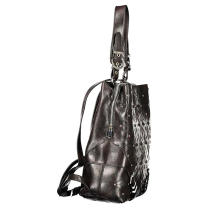 Desigual Black Polyurethane Women's Backpack