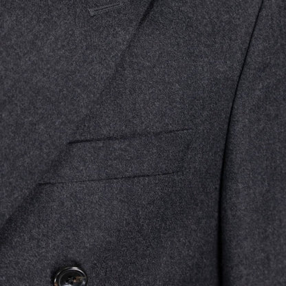 Autore Gray Wool Full-Length Jacket