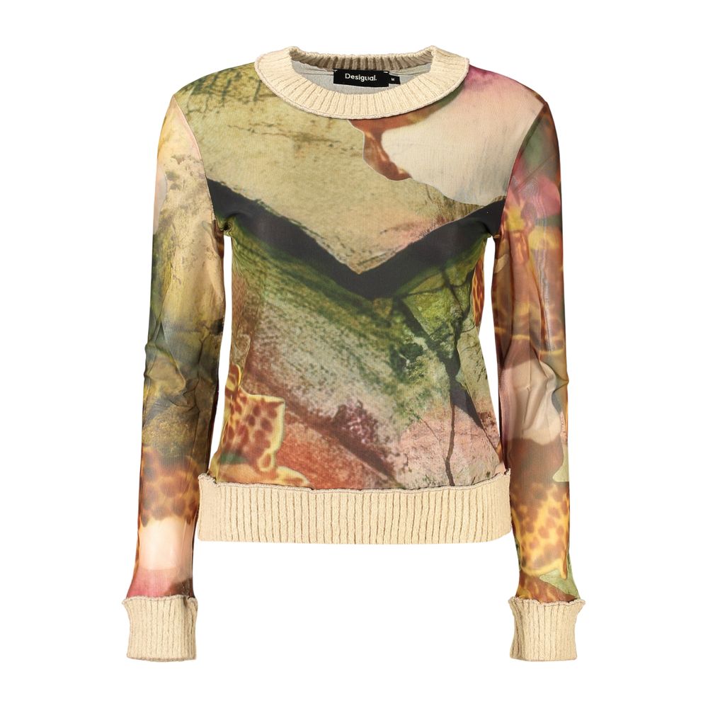 Desigual Beige Polyester Womens Shirt
