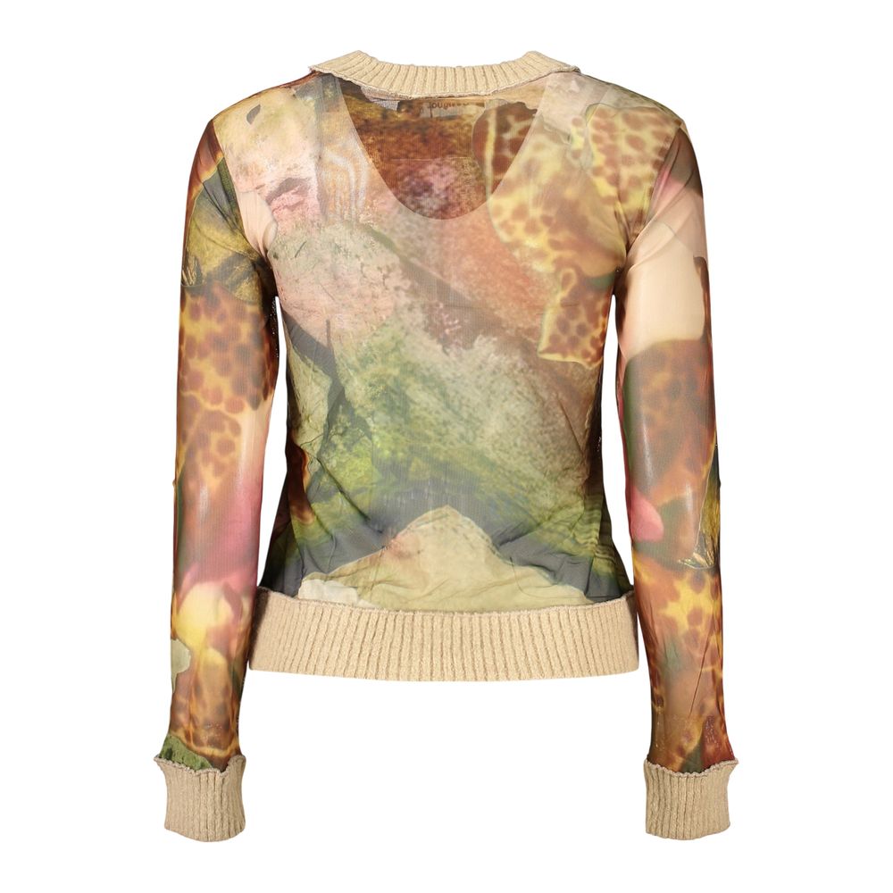 Desigual Beige Polyester Womens Shirt