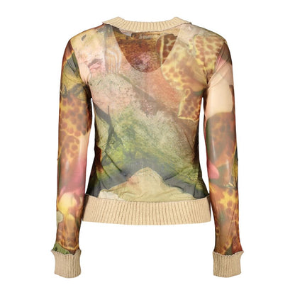 Desigual Beige Polyester Womens Shirt