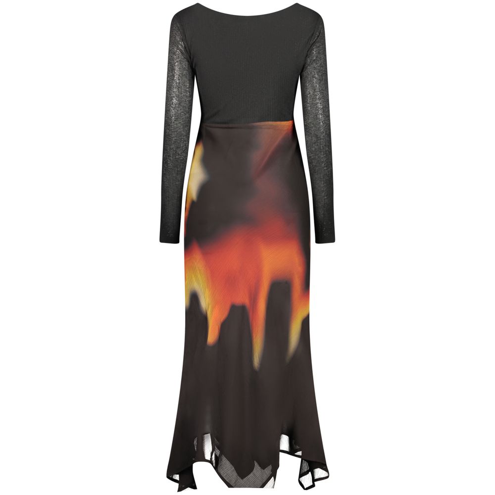 Desigual Black Polyester Women's Dress